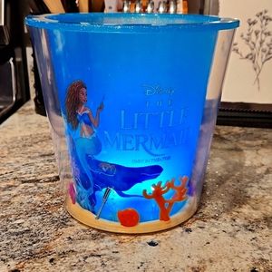 The little mermaid light up popcorn tub
